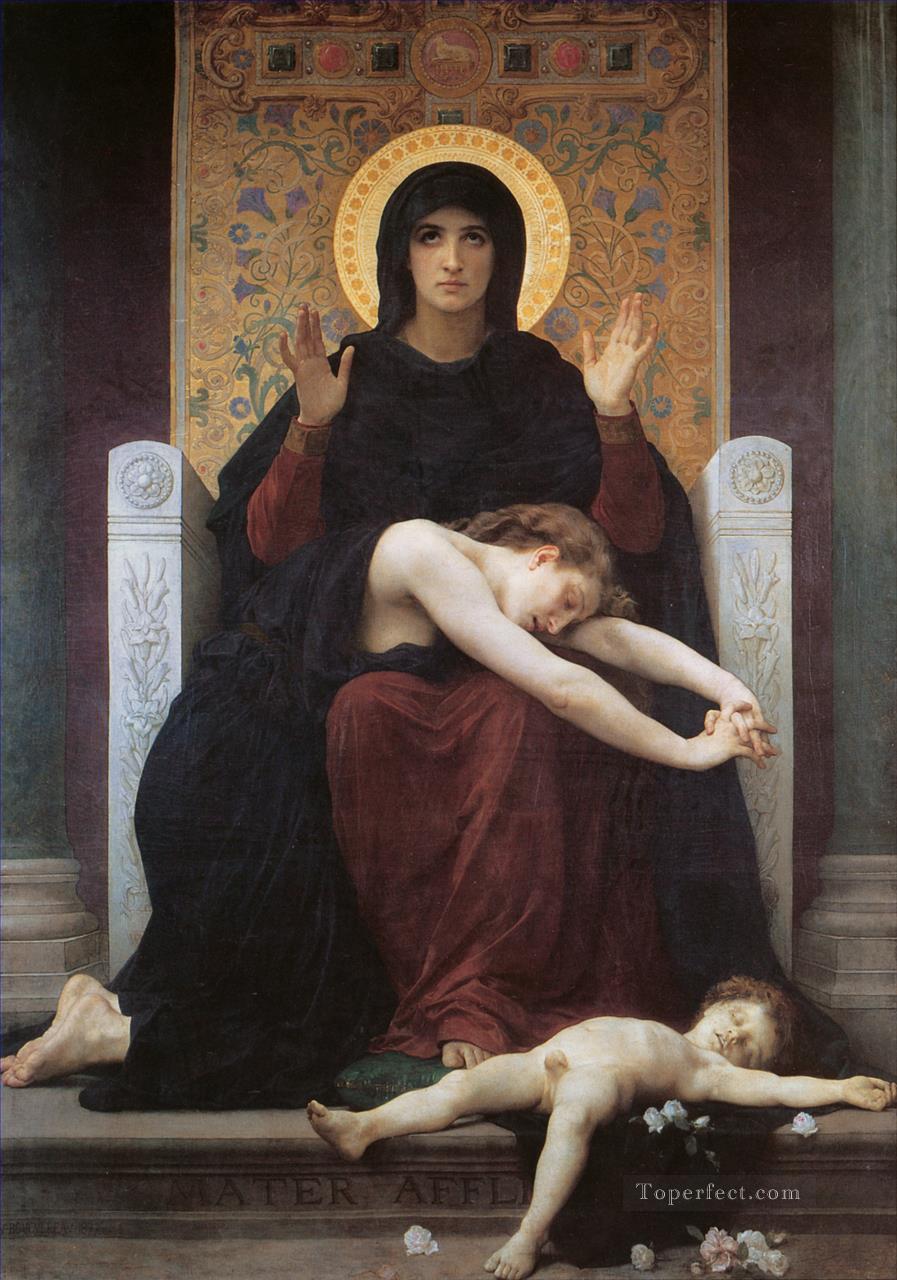 Vierge consolatrice Realism William Adolphe Bouguereau Oil Paintings